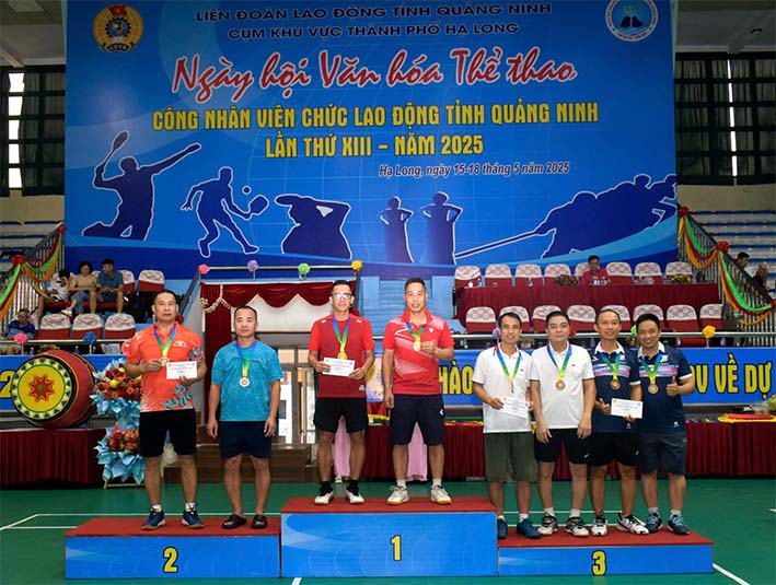 Than Núi Béo xếp thứ nhất trong tổng số 37 đoàn tham gia ngày hội văn hóa thể thao CNVCLĐ cụm thành phố Hạ long Than Núi Béo xếp thứ nhất trong tổng số 37 đoàn tham gia ngày hội văn hóa thể thao CNVCLĐ cụm thành phố Hạ long